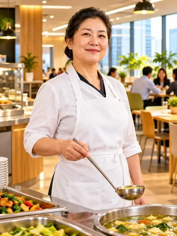 食堂阿姨其实是投资之神封面